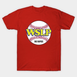 WSLP - SLEEP BASEBALL - VINTAGE BASEBALL RADIO T-Shirt